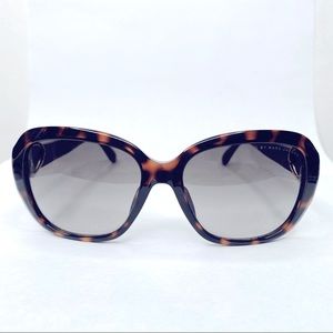 MARC JACOBS Tortoise shell gold hearts sunglasses brown